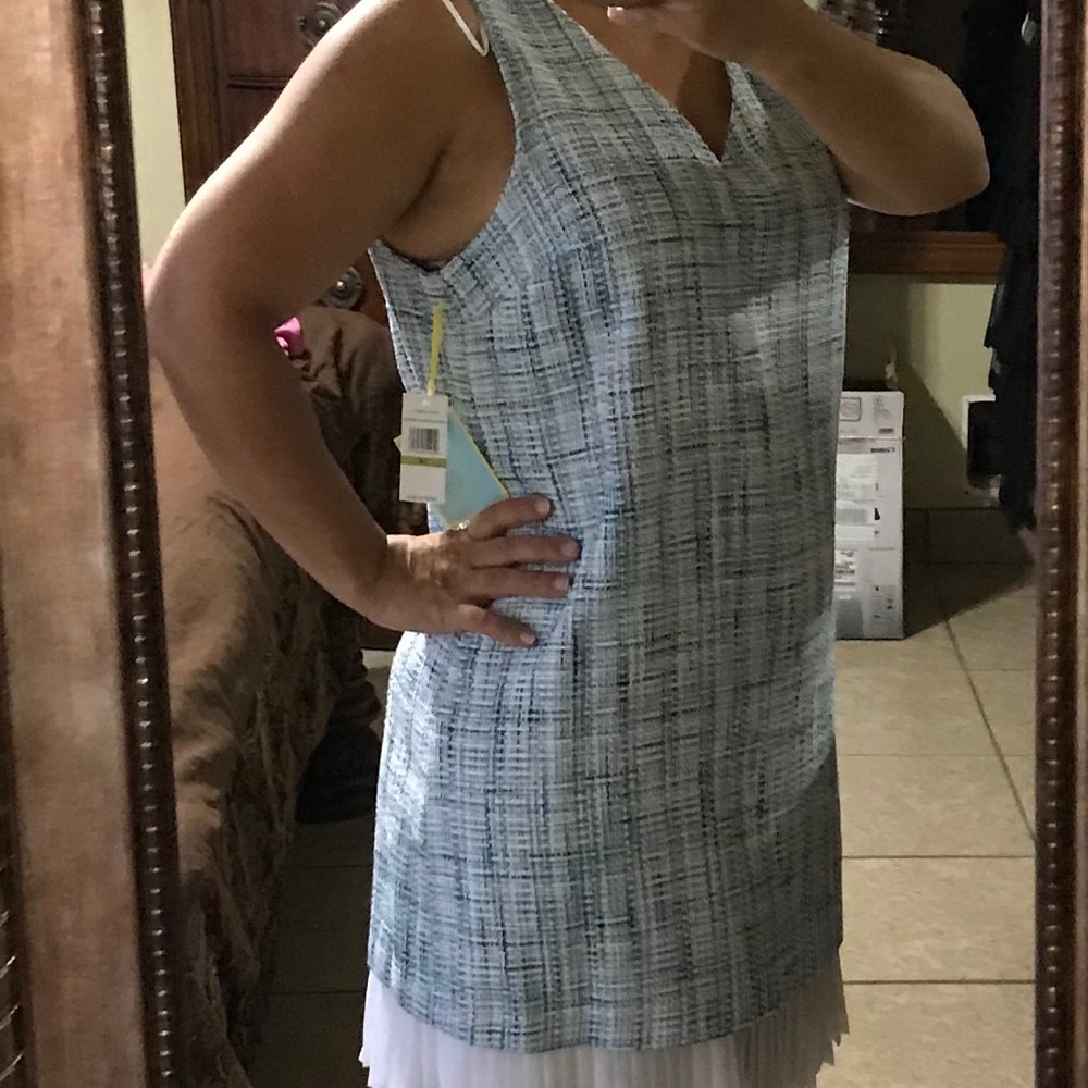 Brand new with tag beautiful straight cut dress